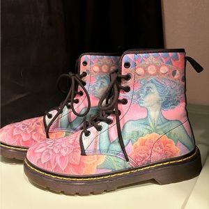Artwork Combat Boots